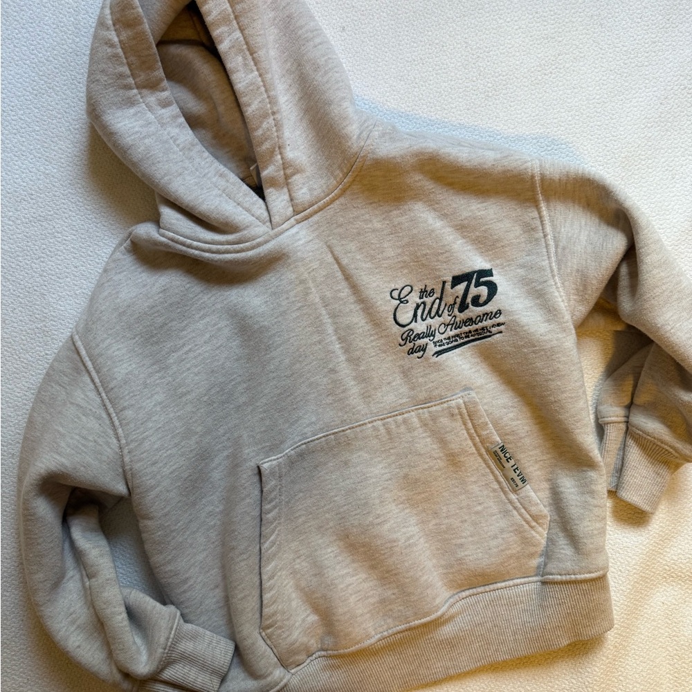 Kids Oatmeal Zara Hoodie